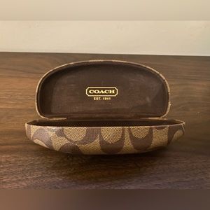 Coach eyeglasses case